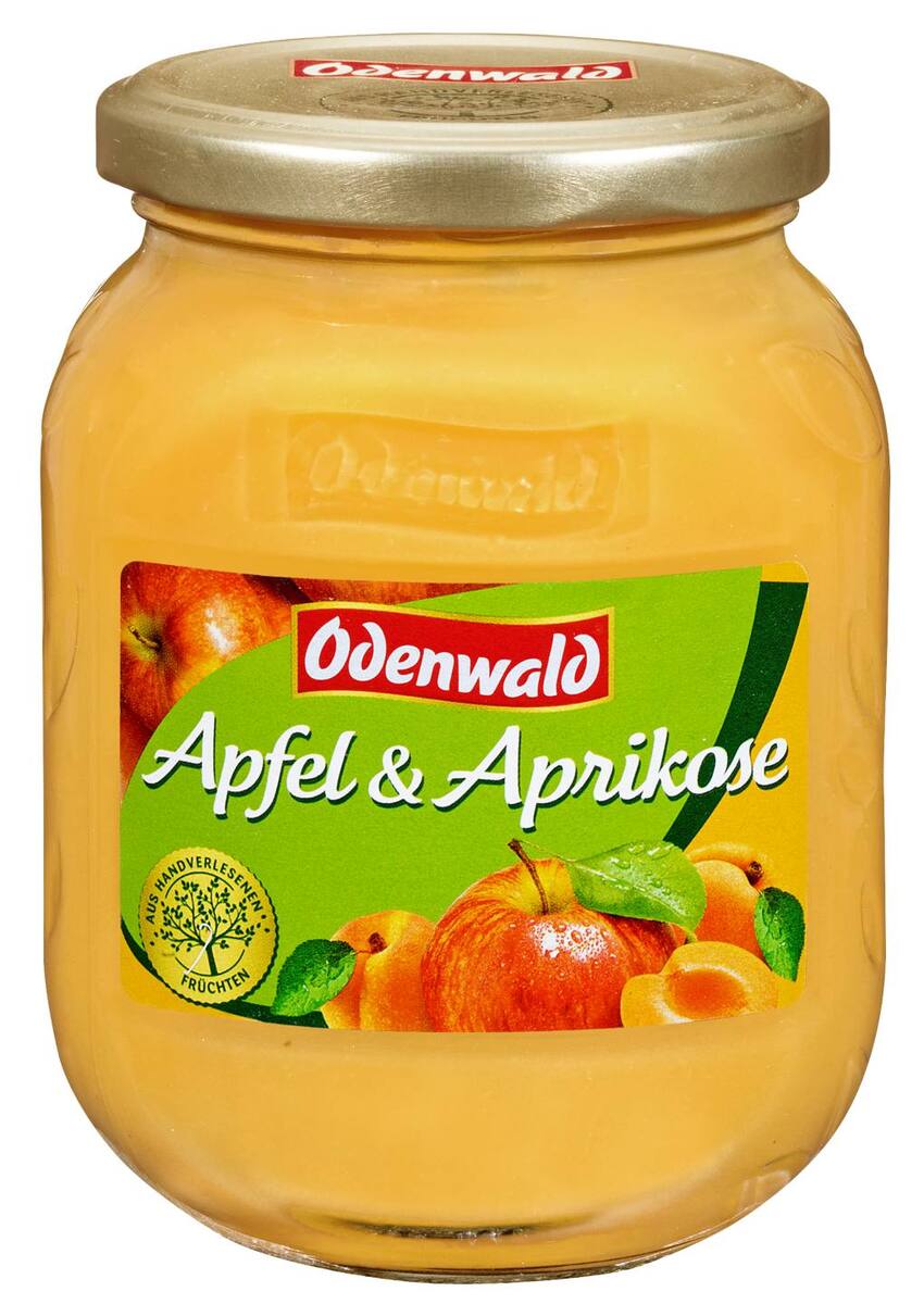 Bild 1 von ODENWALD Apfel-Fruchtmus, 355-g-Glas