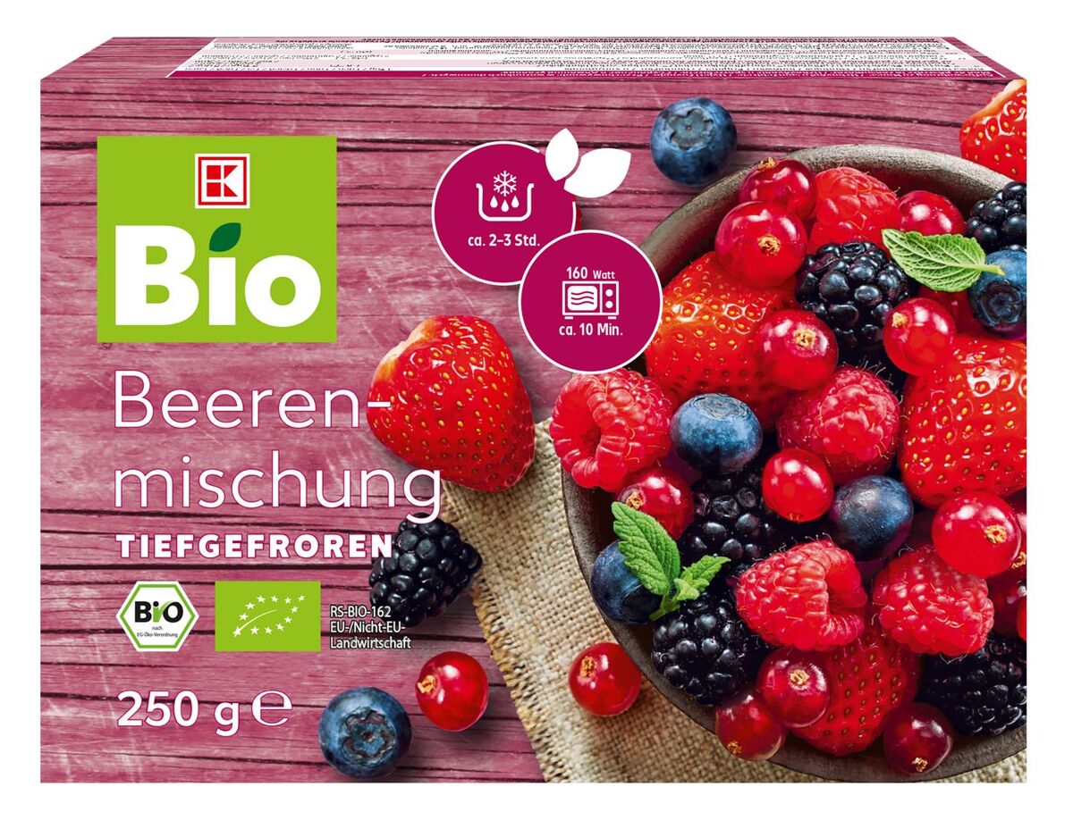 Bild 1 von K-BIO Bio-Beerenmischung, 250-g-Packg.