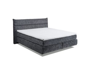 CASAVANTI Boxspringbett ZANDVOORT 180 x 200 cm anthrazit