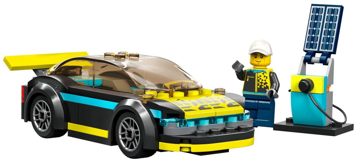 Bild 1 von LEGO CITY »Elektro-Sportwagen« Bau- und Spielset 60383, 95-teilig