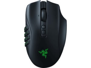 RAZER Naga V2 Pro Gaming Maus, Schwarz, Schwarz