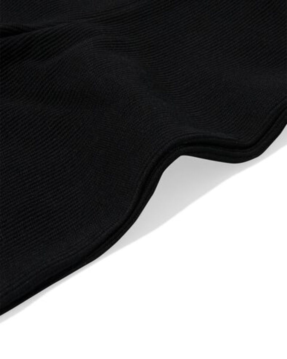 Bild 3 von Kinder-Leggings, gerippt, Schlaghosenschnitt schwarz