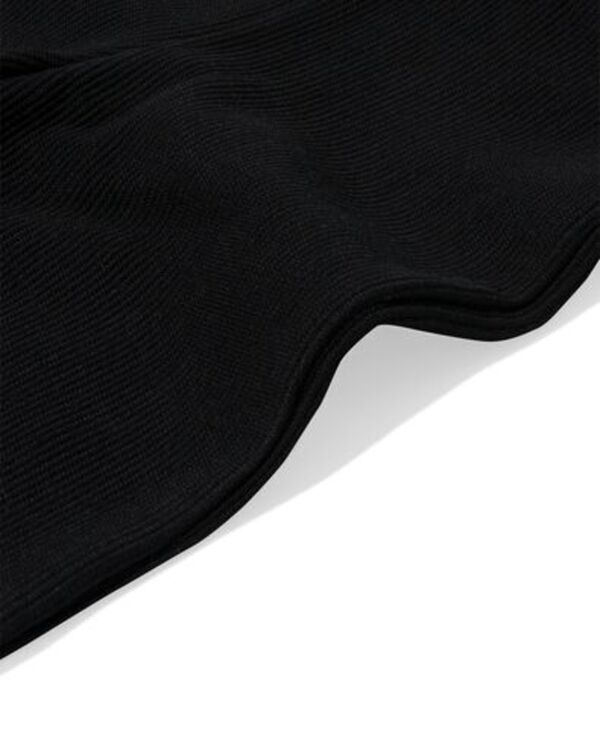 Bild 3 von Kinder-Leggings, gerippt, Schlaghosenschnitt schwarz