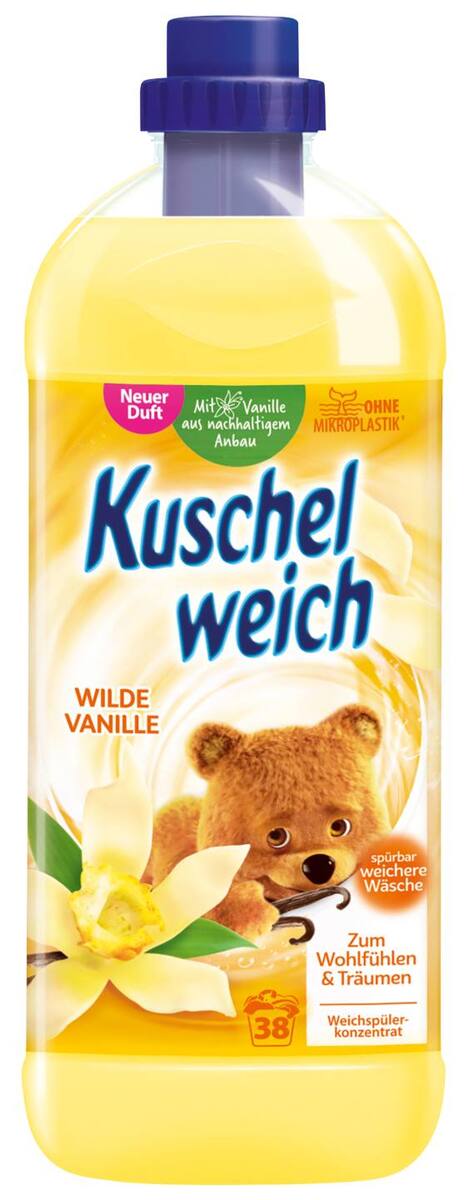Bild 1 von KUSCHELWEICH Weichspüler, 1-l-Fl.