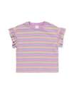 Bild 2 von Kinder-T-Shirt, gerippt violett