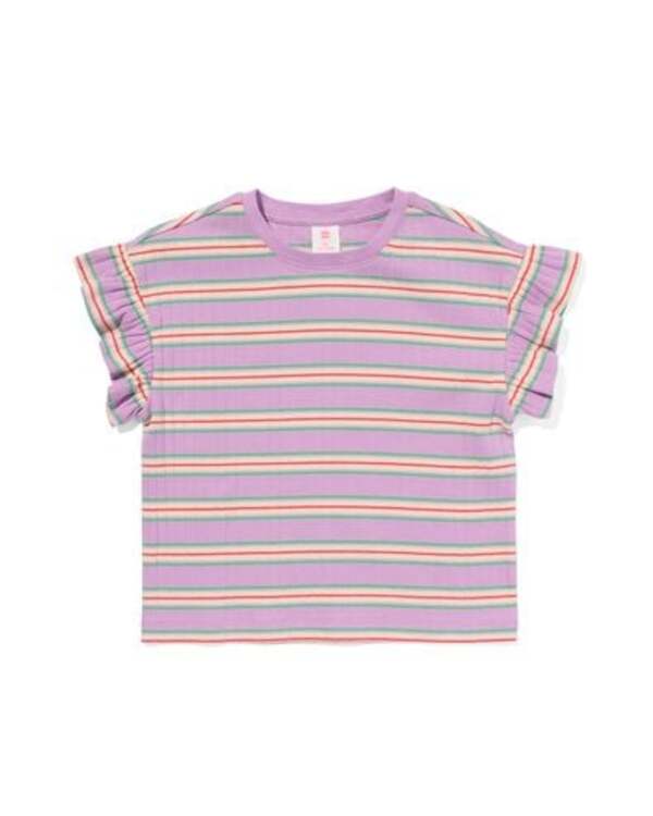 Bild 1 von Kinder-T-Shirt, gerippt violett