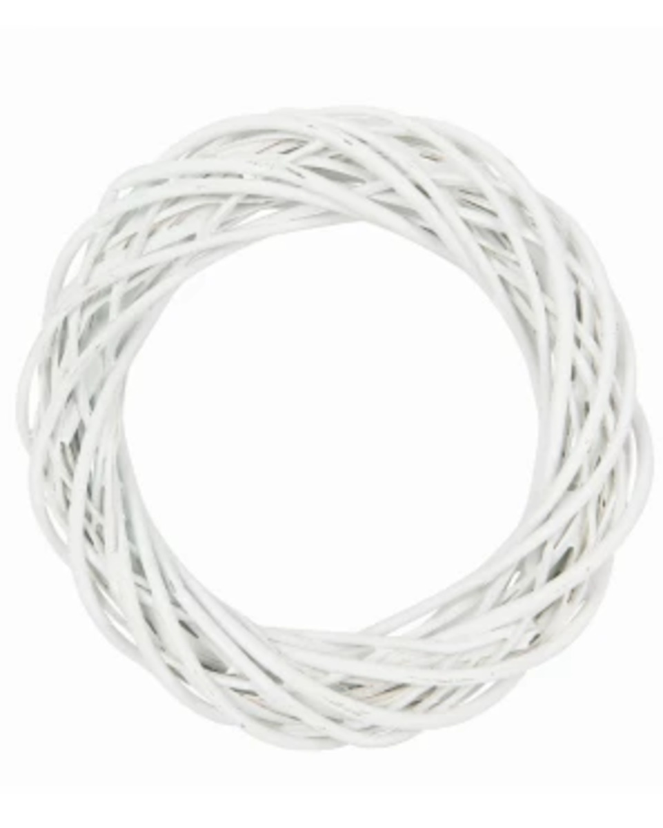 Bild 1 von Schlichter Weidenkranz, Ø ca. 30 cm, weiß