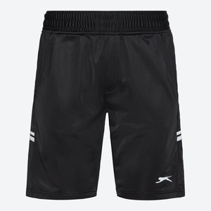 Herren-Trainingsbermudas mit elastischem Bund, Black