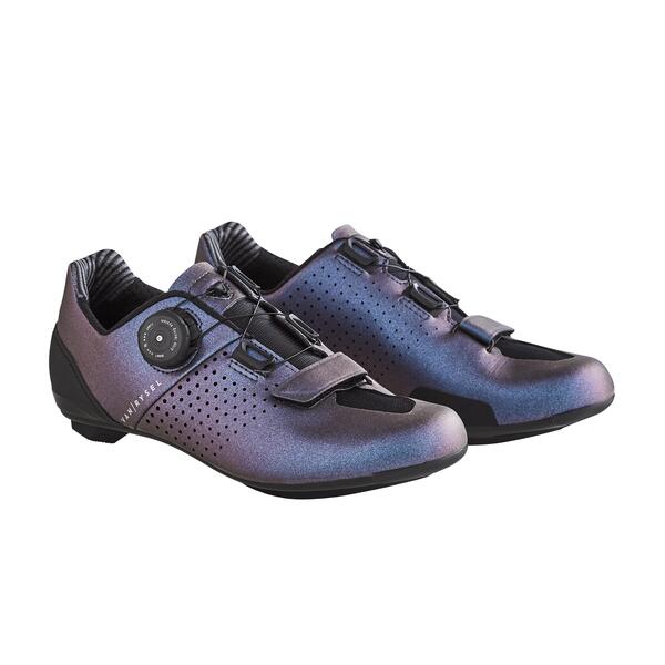 Bild 1 von Fahrradschuhe Rennrad VAN RYSEL ROADR 520 VIOLETT SCHILLERND Violett