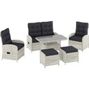 Bild 1 von Lounge-Set Kalgan 6-teilig Wicker Eisgrau (B-Ware)