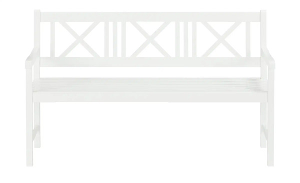 Bild 3 von Gartenbank weiß Rosenborg