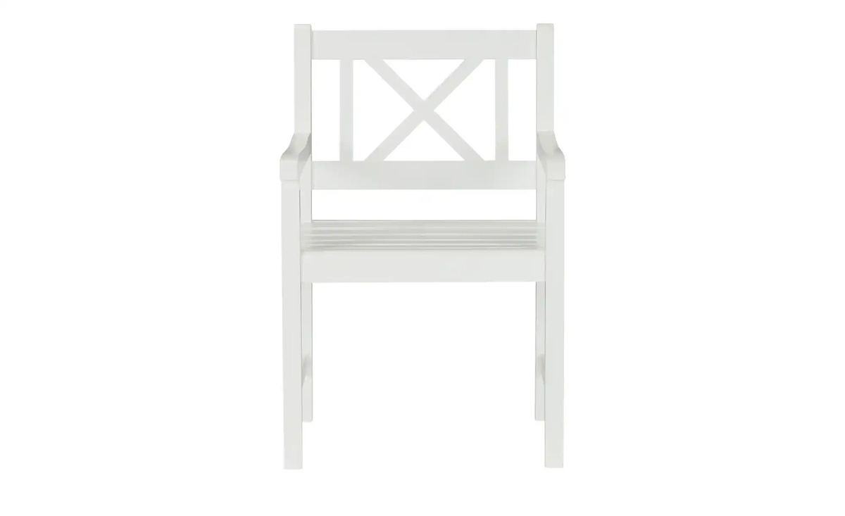 Bild 3 von Gartenstuhl weiß Rosenborg