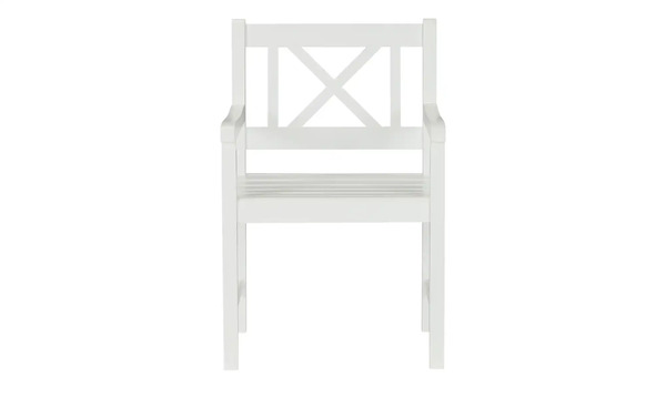 Bild 3 von Gartenstuhl weiß Rosenborg