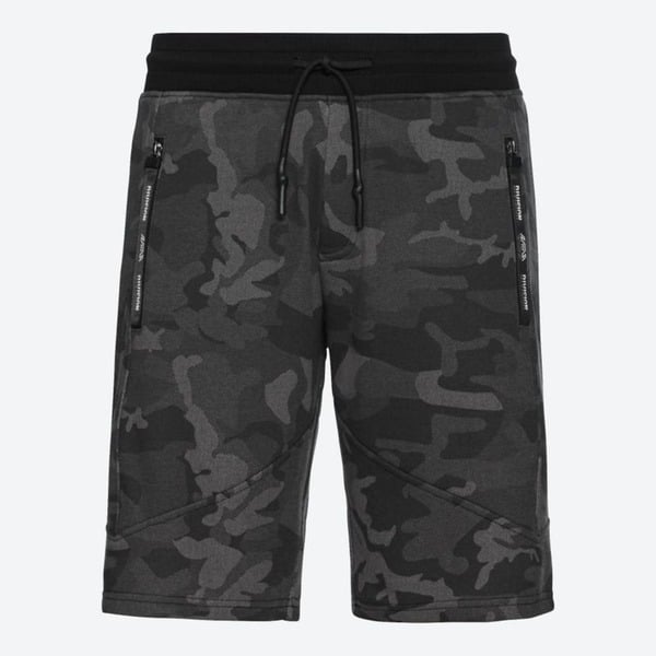 Bild 1 von Herren-Bermudas mit Tarnmuster, Dark-gray