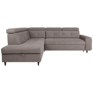 Mid.you Eckschlafsofa, 263x205 cm, Wohnzimmer, Sofas & Couches, Schlafsofas, Schlafsofas mit Bettkasten