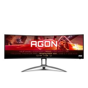 Gaming-Monitor AG493UCX2, Schwarz, 49 Zoll, DQHD, VA, Curved, 165 Hz, 1 ms