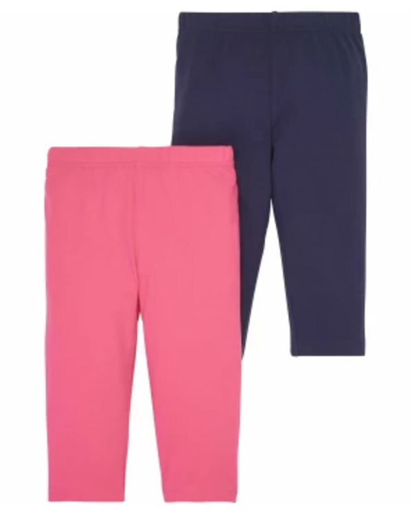 Bild 1 von Basic Leggings, 2er-Pack, Y.F.K., pink/blau