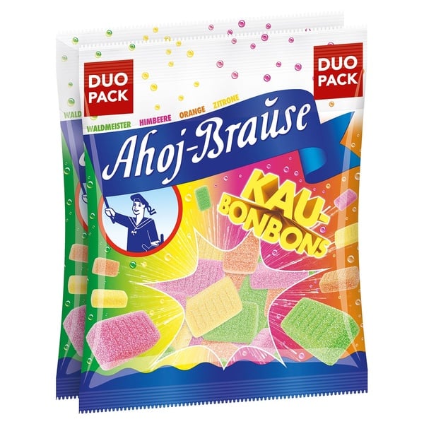 Bild 1 von AHOJ-BRAUSE Kaubonbons Duopack 450 g