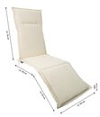 Bild 4 von Dehner Relaxauflage Veneto, ca. B50/H4/T168 cm