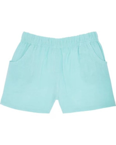 Mintgrüne Musselin-Shorts, Kiki & Koko, Seitentaschen, mintgrün