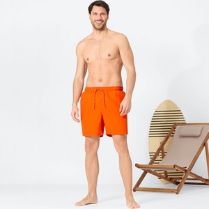 Herren-Badeshorts in toller Farbe, Orange