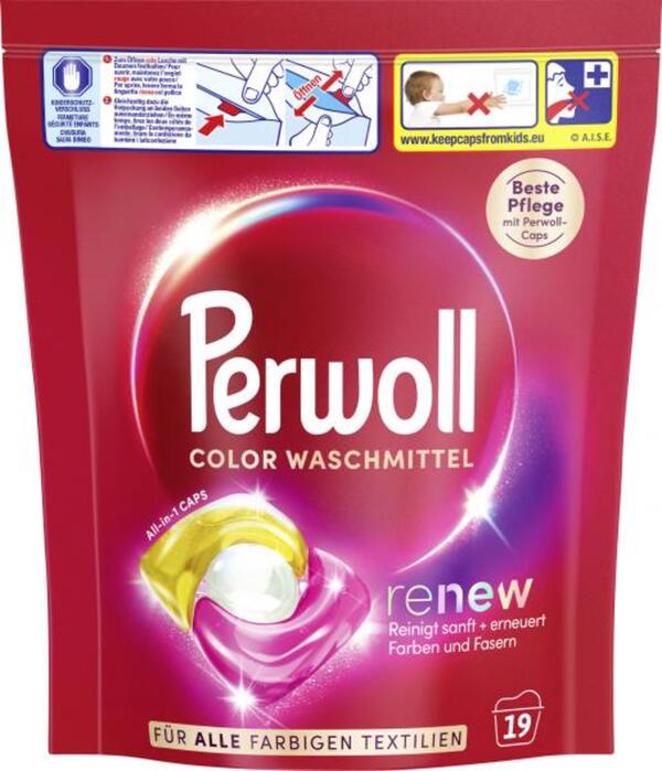 Bild 1 von Perwoll Color Waschmittel All-in-1 Caps