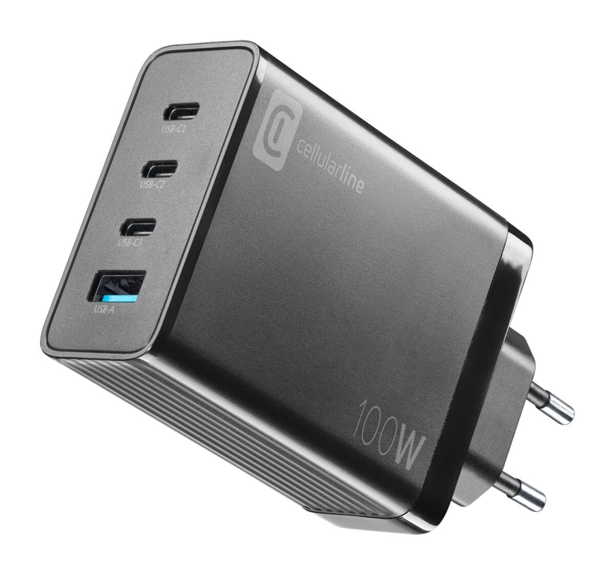 Bild 1 von Multipower Nano 100W Reiselader 4 Port GaN Black (60627)