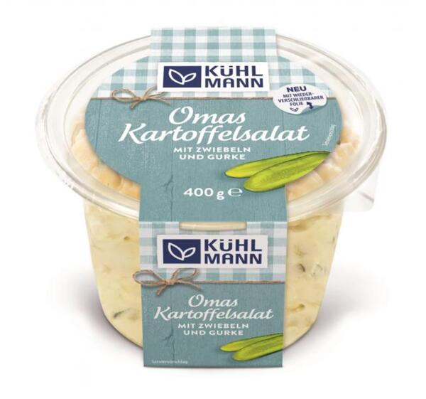 Bild 1 von Kühlmann Omas Kartoffelsalat mit Zwiebeln und Gurke