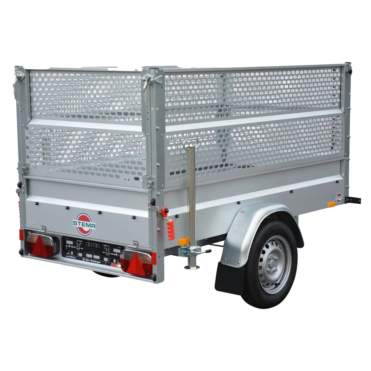 Bild 1 von Stema Anhänger Basic 1000 inkl. Gitteraufsatz + Abstellstützen