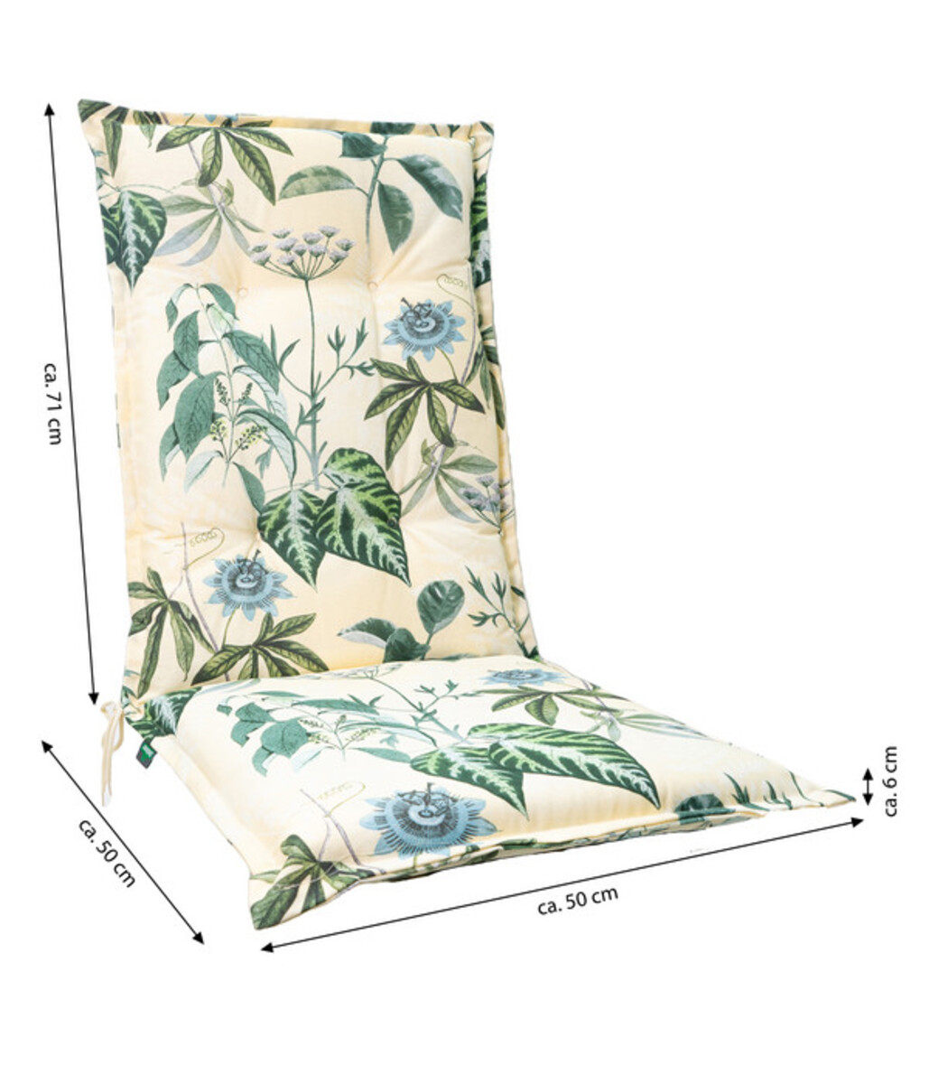 Bild 4 von Dehner Hochlehnerauflage Romagna, ca. B50/H6/T50 cm