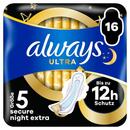 Bild 1 von Always Ultra Secure Night Extra Binde mit Flügeln Rundum-Schutz