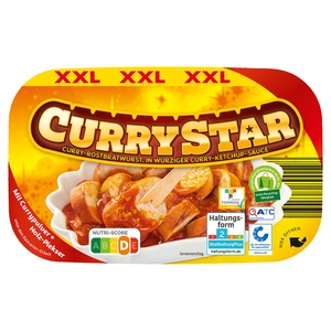 CURRYSTAR XXL-Currywurst 300 g