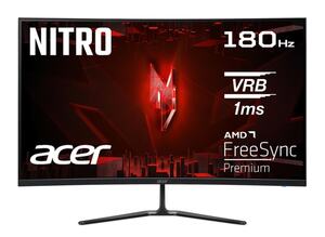 Gaming-Monitor Nitro ED0, ED320QRS, Schwarz, 31,5 Zoll, Curved, Full HD, VA, 180 Hz, 1 ms