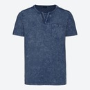 Bild 1 von Herren-T-Shirt im Henley-Style, Dark-blue