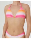 Bild 1 von Triangel Bikini-Oberteil, Janina, Farbverlauf, pink bedruckt