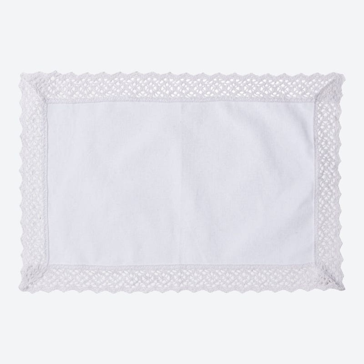 Bild 1 von Platz-Set mit Spitze, ca. 30x45cm, White