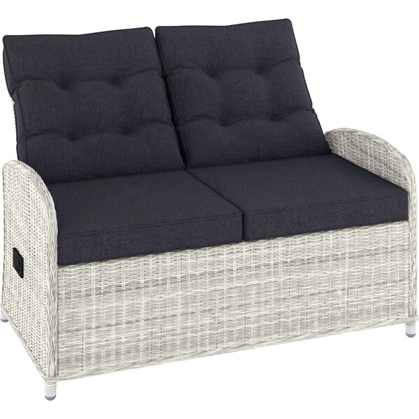 Bild 4 von Lounge-Set Kalgan 6-teilig Wicker Eisgrau (B-Ware)