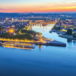 Adventszauber auf dem Rhein