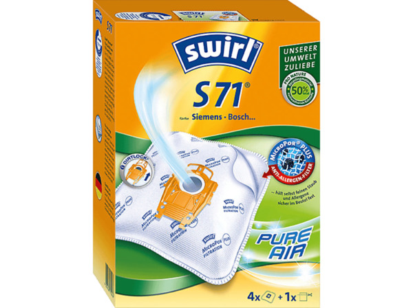 Bild 1 von SWIRL S 71 MicroPor® Staubsaugerbeutel