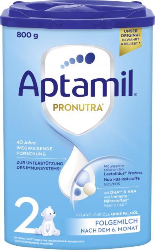 Bild 1 von Aptamil Pronutra Folgemilch nach dem 6. Monat