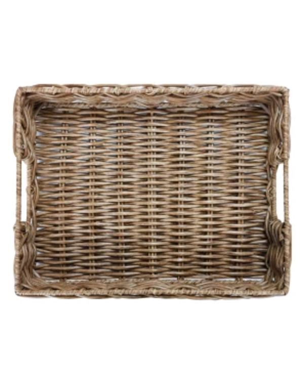 Bild 1 von Dekotablett aus Rattan, ca. 35 x 25 x 5,5 cm, naturfarben