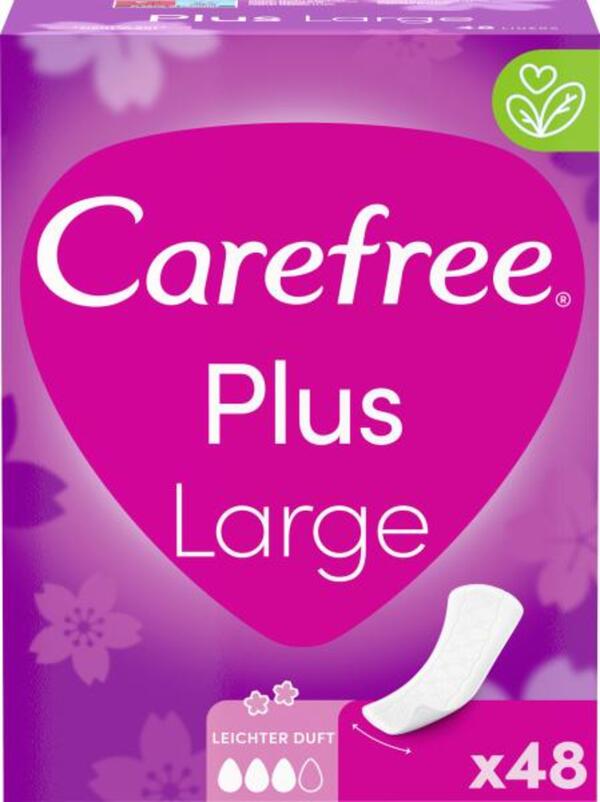 Bild 1 von Carefree Plus Large Slipeinlagen Leichter Duft