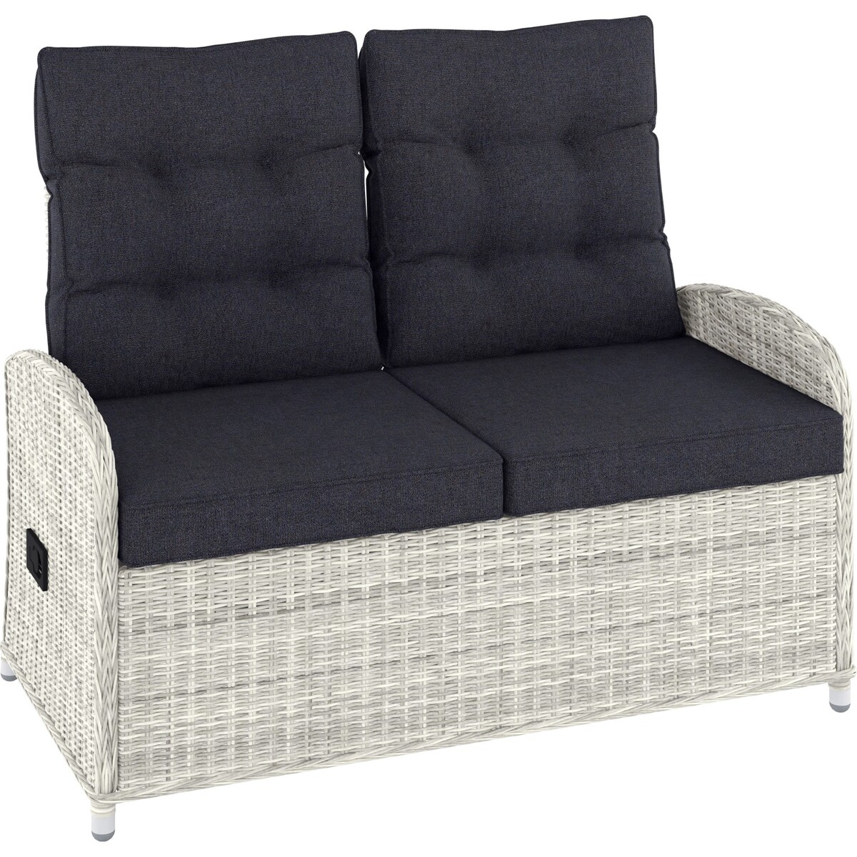 Bild 3 von Lounge-Set Kalgan 6-teilig Wicker Eisgrau (B-Ware)