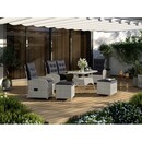 Bild 2 von Lounge-Set Kalgan 6-teilig Wicker Eisgrau (B-Ware)