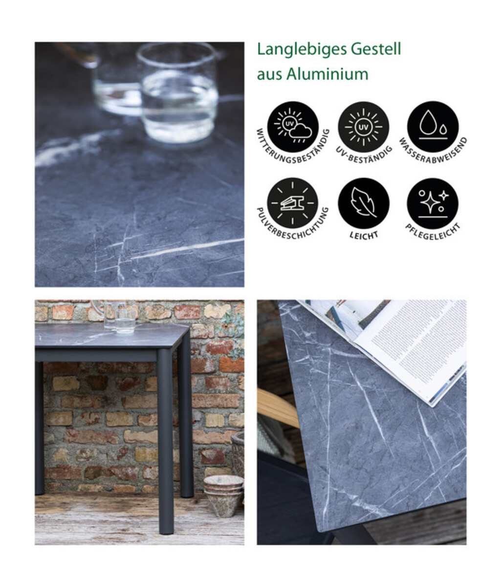 Bild 3 von Dehner Tisch Brooklyn, ca. B73/H76/T73 cm