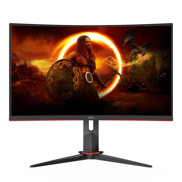 Bild 1 von CQ27G2S/BK, G2, Schwarz, 27 Zoll, Curved, WQHD, VA, 165 Hz, 4 ms