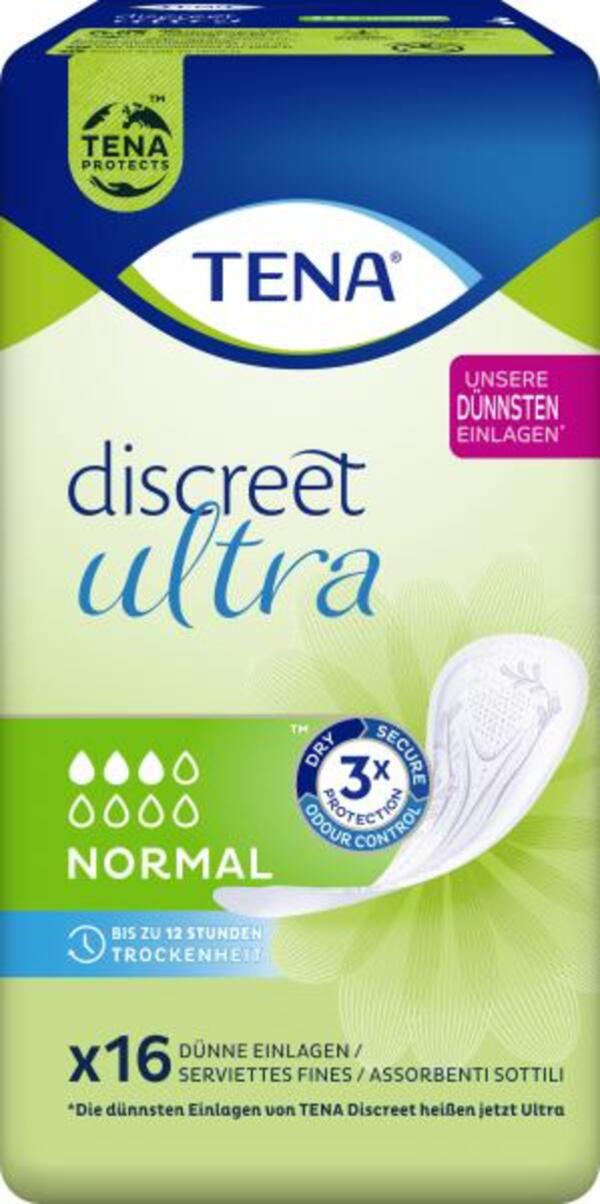 Bild 1 von Tena Discreet Ultra Normal Einlagen