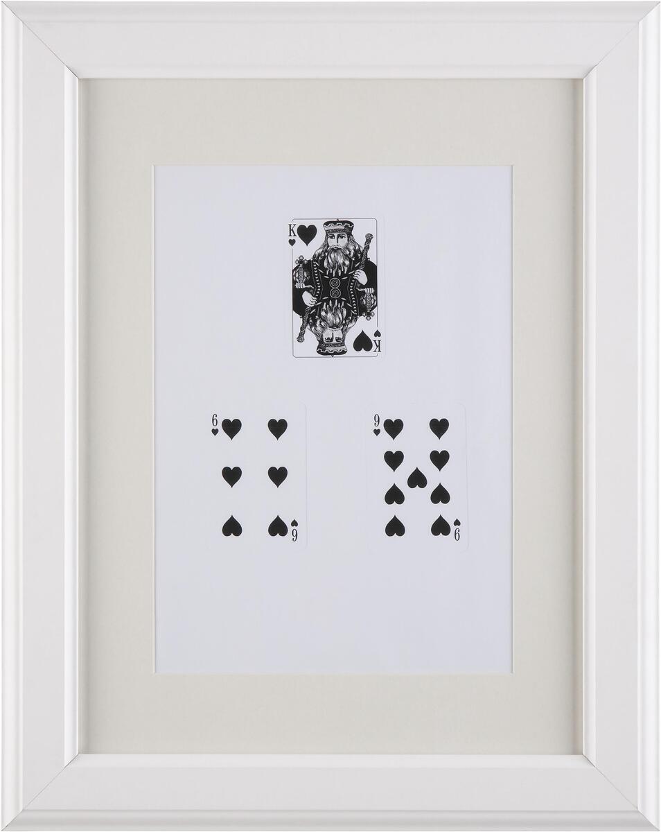 Bild 1 von Bilderrahmen Provence in Weiß ca. 30x40x2cm, Weiß