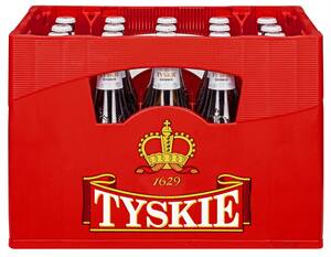 TYSKIE Premium-Pils, Ka. 20 x 0,5-l-Fl.