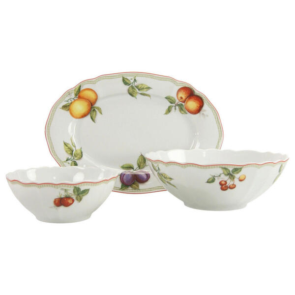 Bild 1 von CreaTable Servier-Set Flora Orchard weiß Porzellan